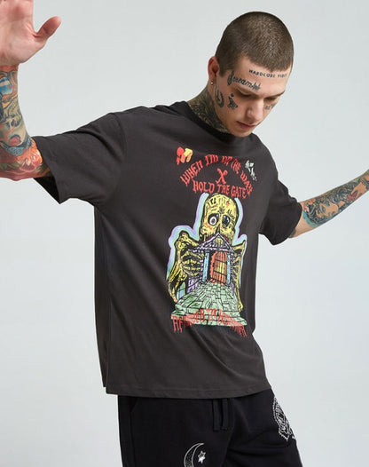 Henry – Short-Sleeve Fringe T-Shirt