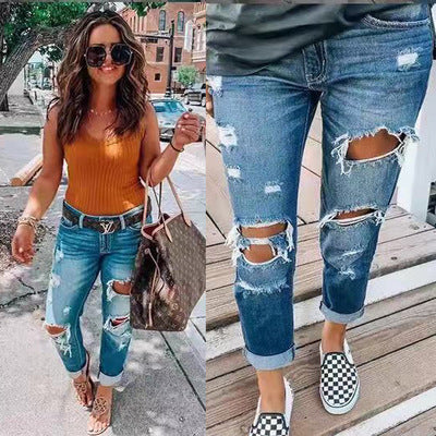 Holly – Ripped Women's Jeans