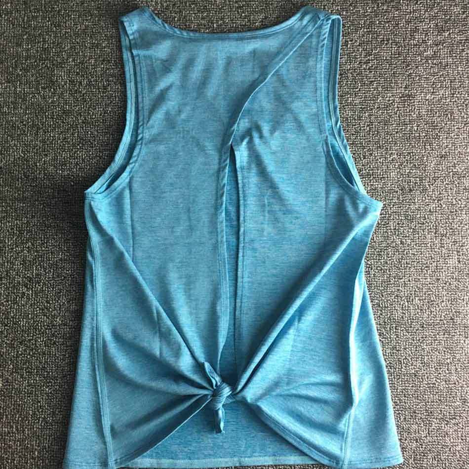 Christina – Backless Women's Workout Top
