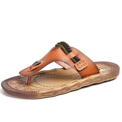 Ricky – Men's Korean Flip-Flop Beach Shoes
