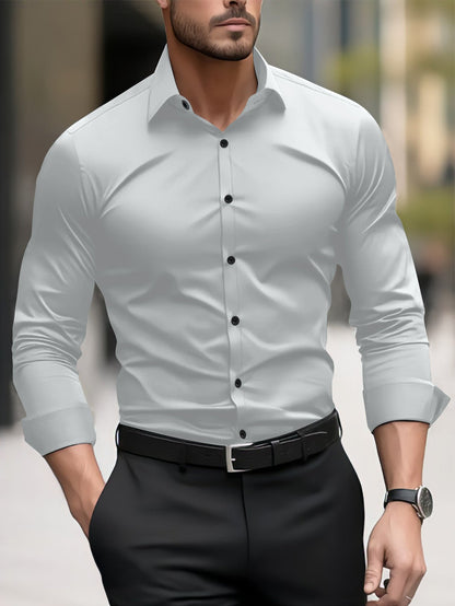 Ricky – Long Business Casual Shirt for Men