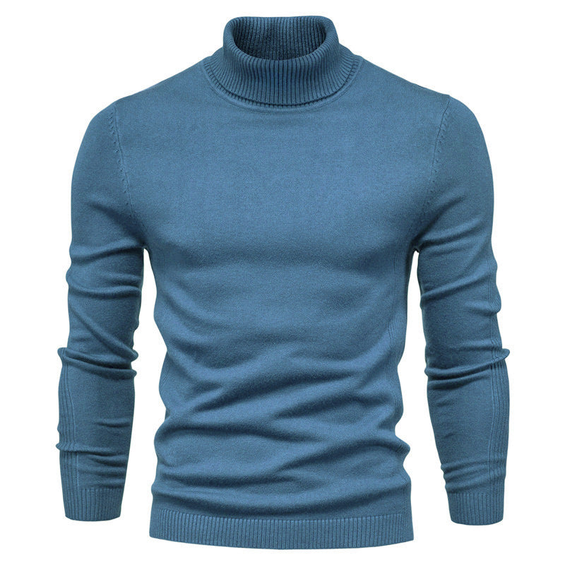 Patrick – Slim Fit Turtleneck Sweater in Solid Design