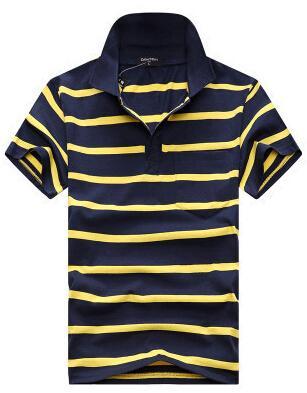 Liam – Striped Men's Polo Shirt