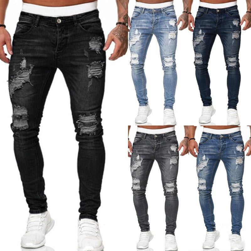 Donald – Faded Slim Fit Jeans for Men