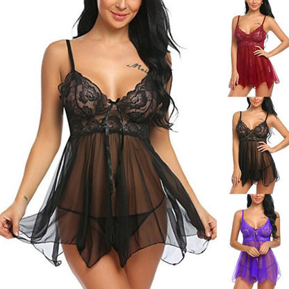 Nicola – Seductive Nightgown with Front Slit