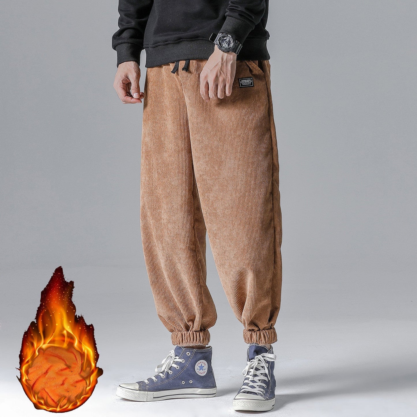 Gary – Corduroy Fleece Pants
