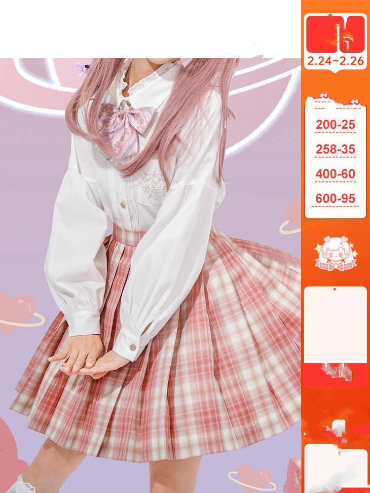 Elizabeth – Girly A-Line Skirt with High Waist