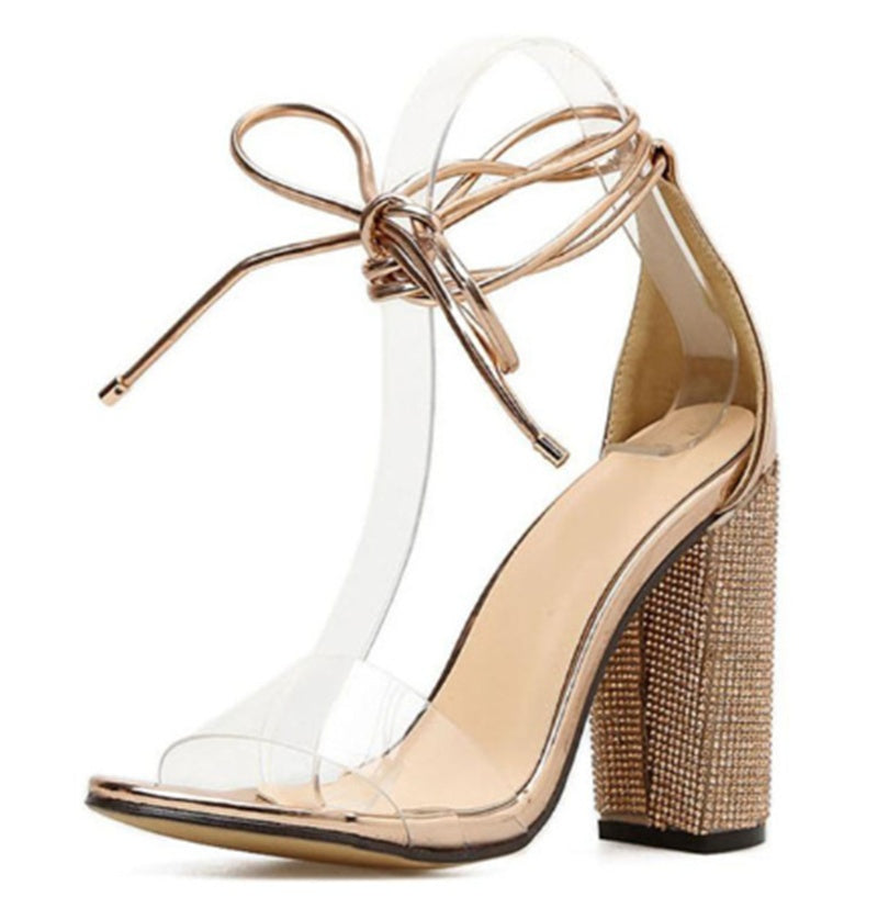 Claire – Women's Sandals with Chunky Heels