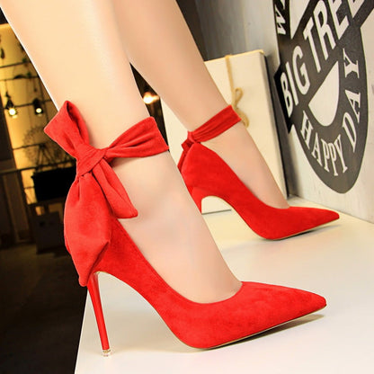 Kathleen – High Heels with Bow Knot