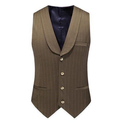 Jon – Striped Men's Suit in Slim-Fit Style