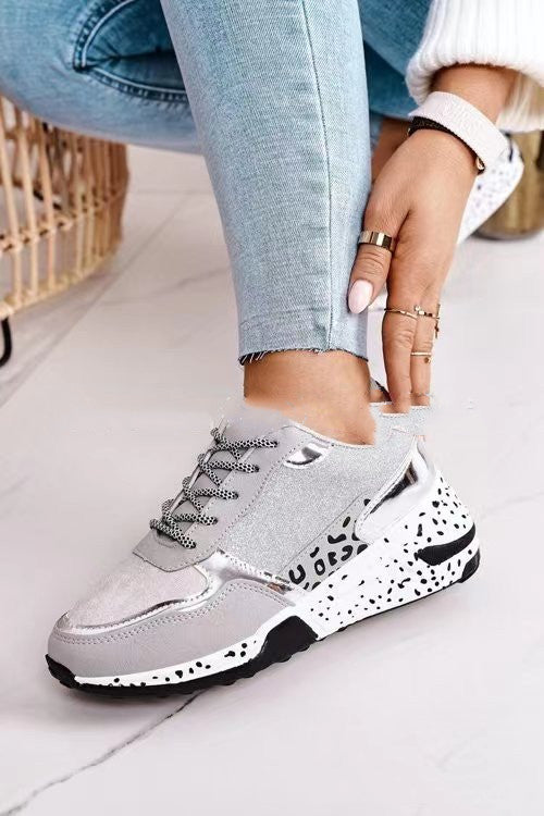 Melissa – Platform Sneakers with Laces for Women