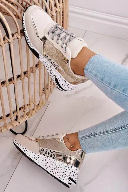 Melissa – Platform Sneakers with Laces for Women