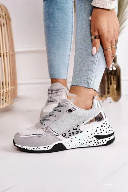 Melissa – Platform Sneakers with Laces for Women