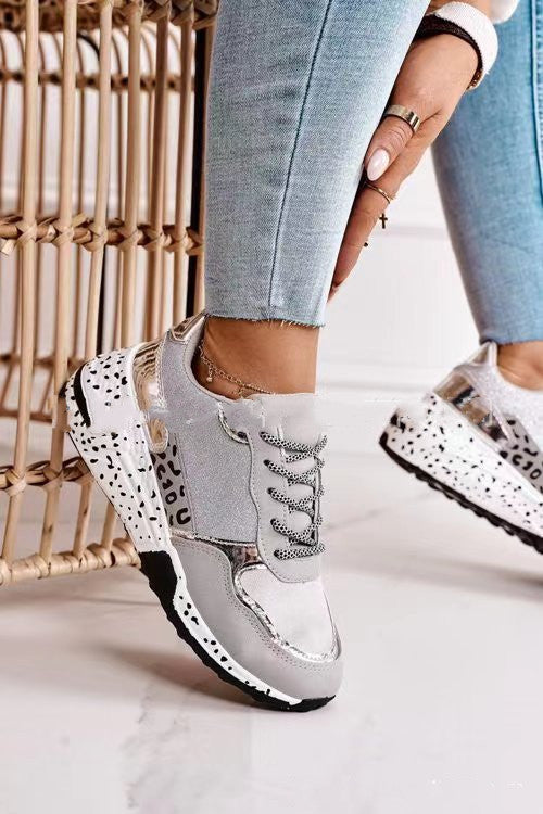 Melissa – Platform Sneakers with Laces for Women
