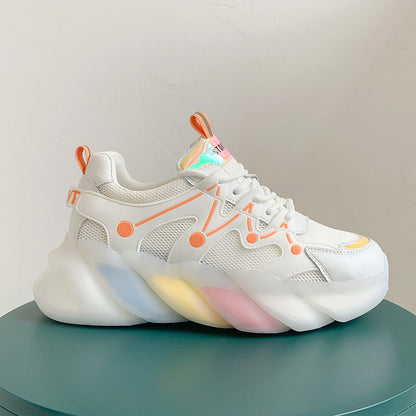 Tracy – Breathable Colorful Casual Shoes with Thick Sole