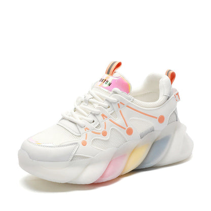 Tracy – Breathable Colorful Casual Shoes with Thick Sole