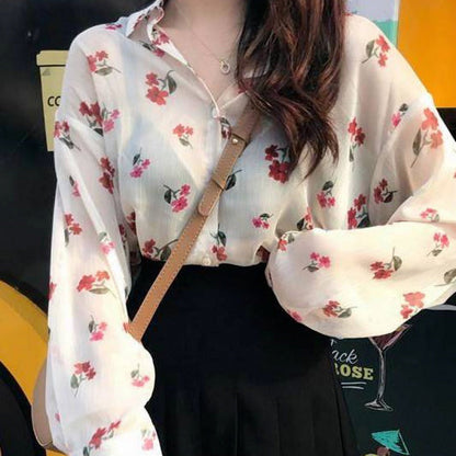 Kimberley – Ulzzang Blouse in Spring and Summer Style