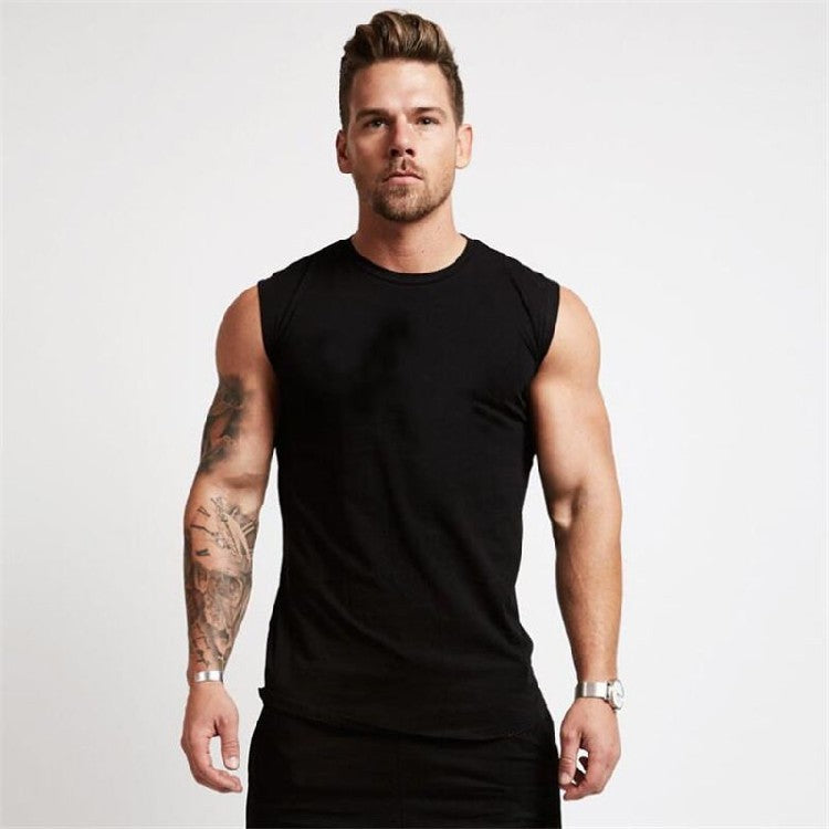 Stan – Sleeveless Men's Cotton Sports Shirt