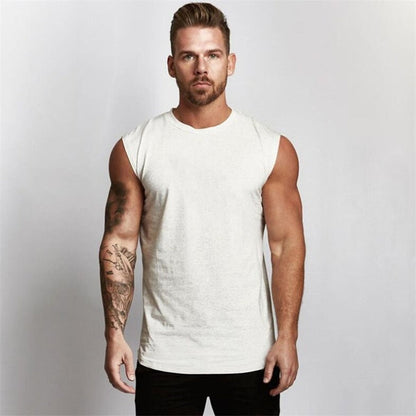 Stan – Sleeveless Men's Cotton Sports Shirt