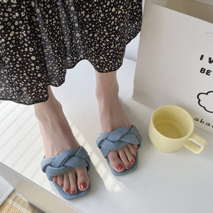 Dawn – Women's Sandals with Braided Design