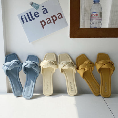 Dawn – Women's Sandals with Braided Design