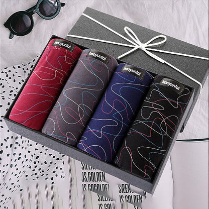 Scott – Breathable Men's Boxer Shorts in Modal