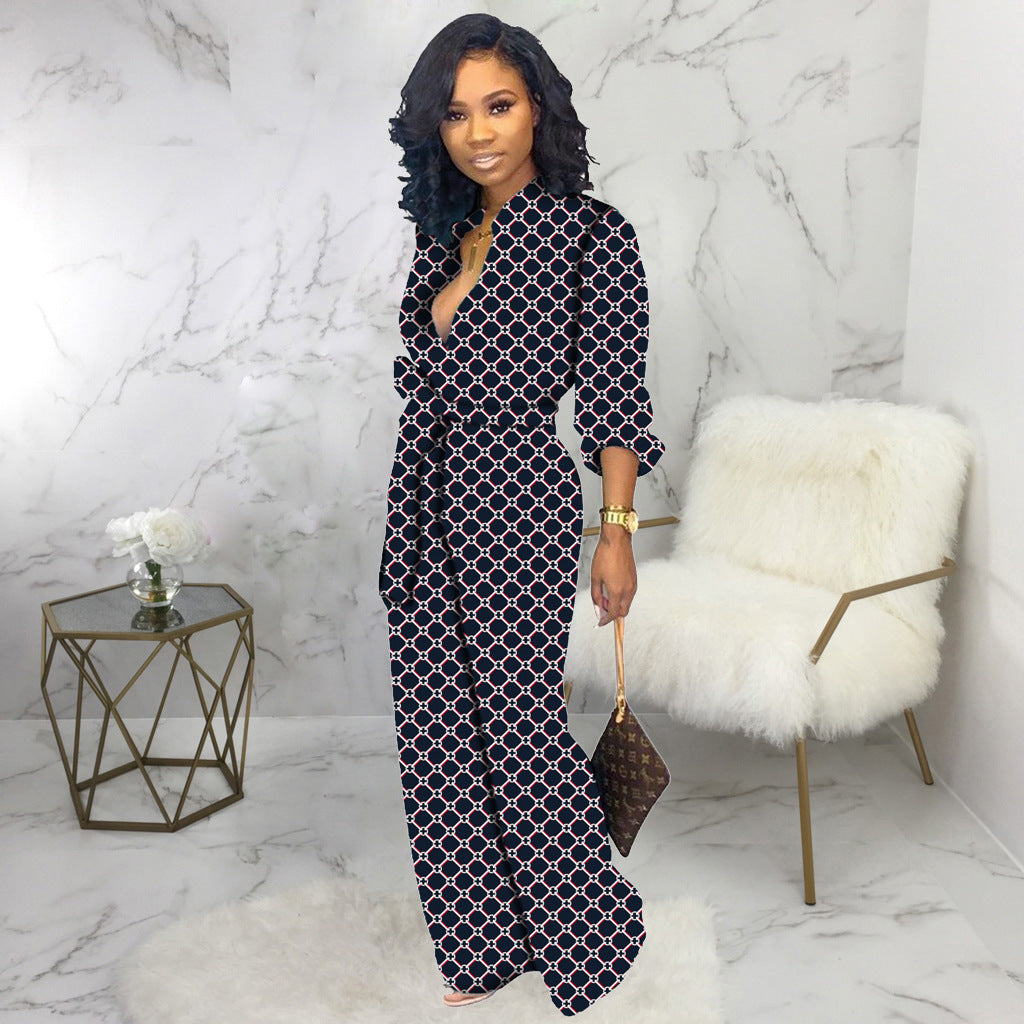 Shirley – Elegant Women's Club Jumpsuit