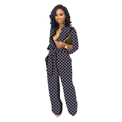 Shirley – Elegant Women's Club Jumpsuit