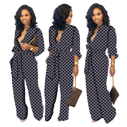 Shirley – Elegant Women's Club Jumpsuit