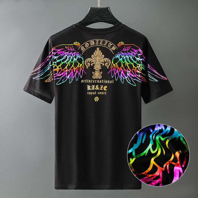 Bryan – Short Sleeve Off-Shoulder T-Shirt for Men