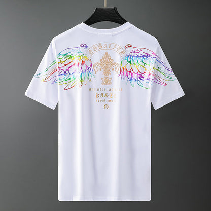 Bryan – Short Sleeve Off-Shoulder T-Shirt for Men