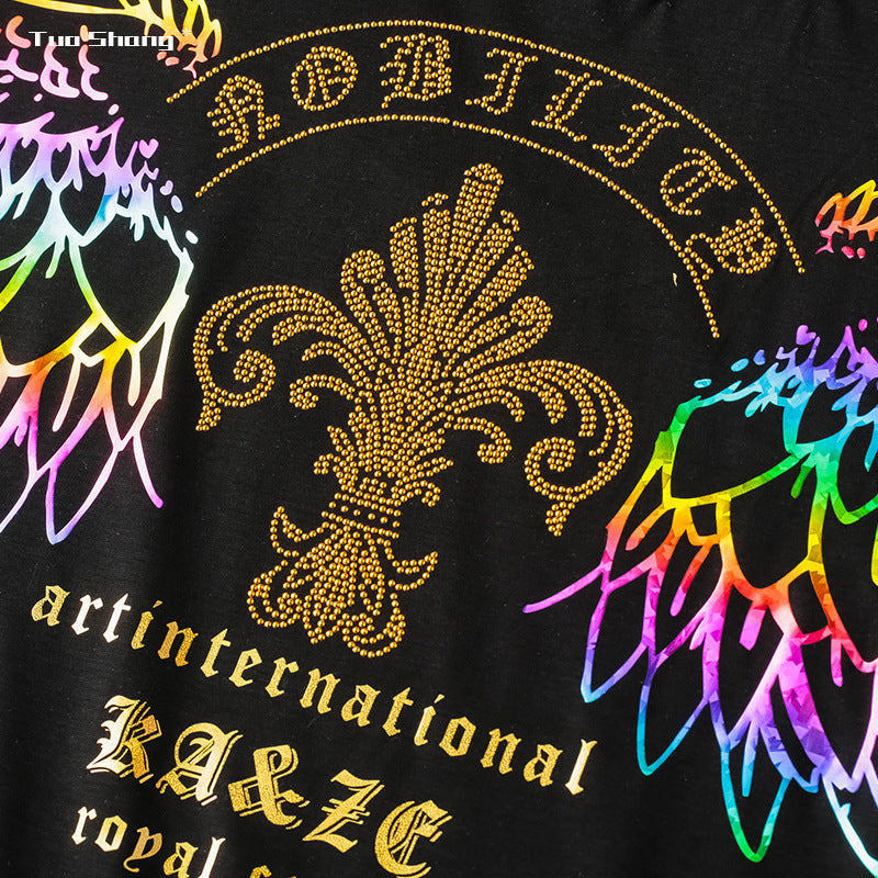 Bryan – Short Sleeve Off-Shoulder T-Shirt for Men