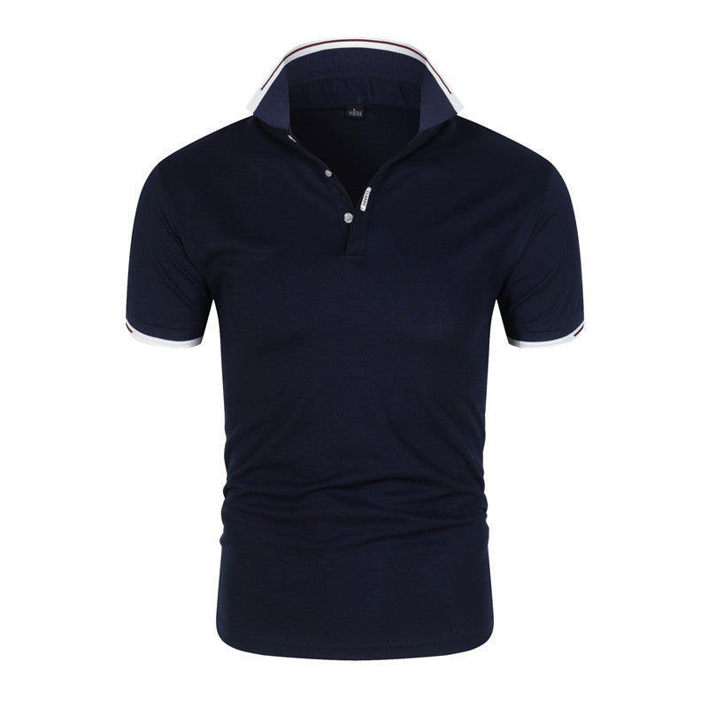 Geoffrey – Classic Men's Polo Shirt with Short Sleeves