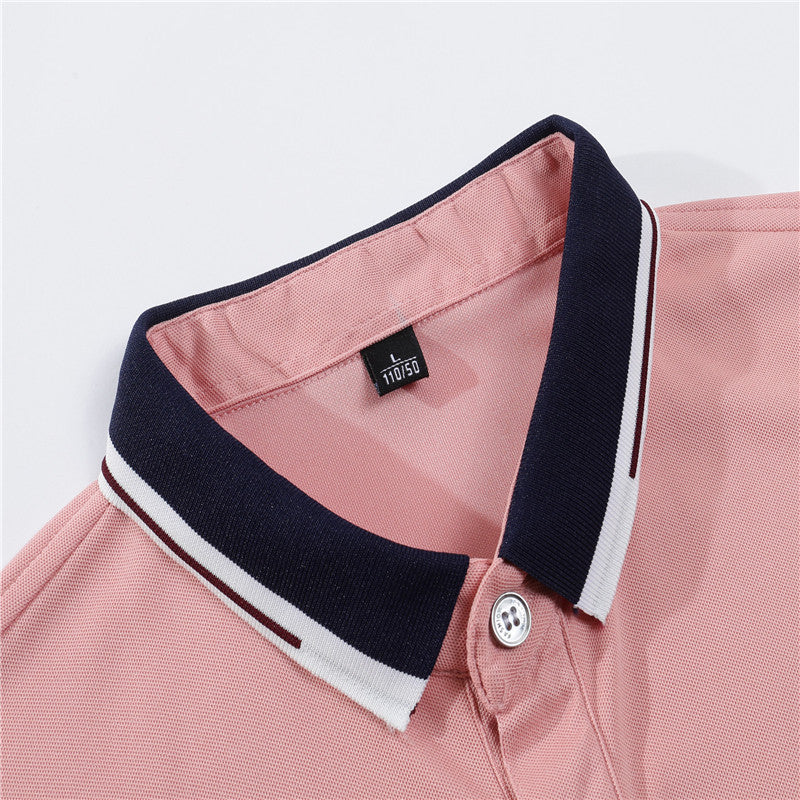 Geoffrey – Classic Men's Polo Shirt with Short Sleeves