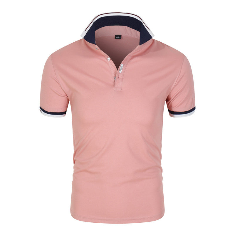 Geoffrey – Classic Men's Polo Shirt with Short Sleeves