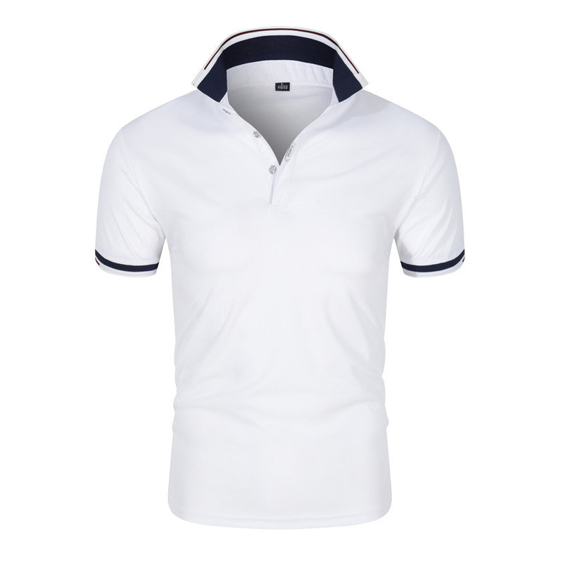 Geoffrey – Classic Men's Polo Shirt with Short Sleeves