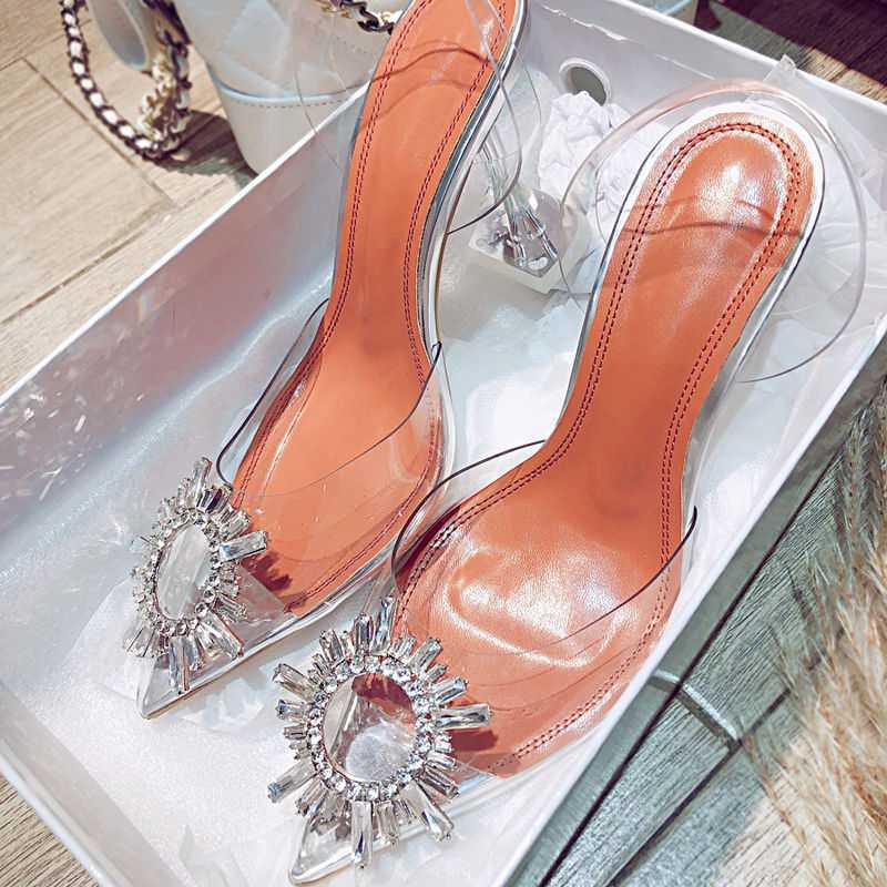 Sharon – Elegant Wedding Shoes with Crystal Heel