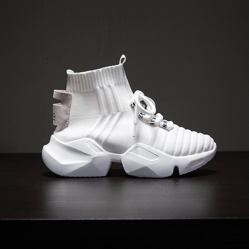 Joanne – Breathable Women's High-Top Shoes with Thick Sole and Stretch Sock