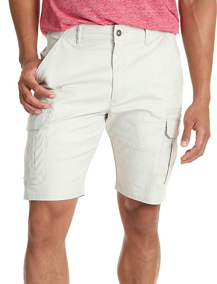 Gary – Men's Multi-Pocket Polyester Shorts