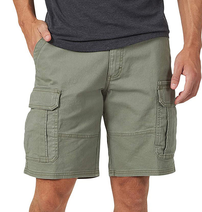 Gary – Men's Multi-Pocket Polyester Shorts