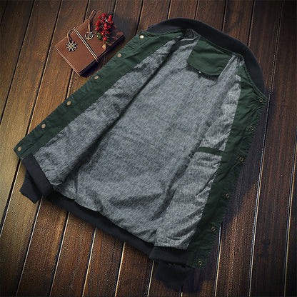 Paul – Lightweight Men's Jacket in Premium Vegan Leather