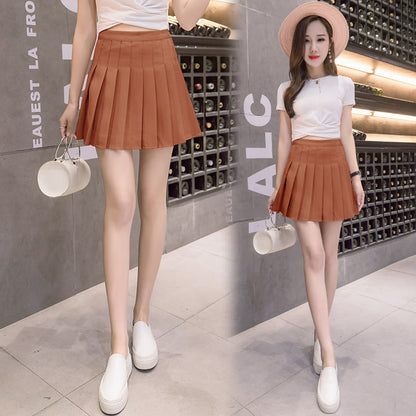 Tanya – Pleated Skirt in School Uniform Style