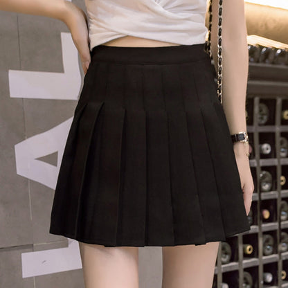 Tanya – Pleated Skirt in School Uniform Style