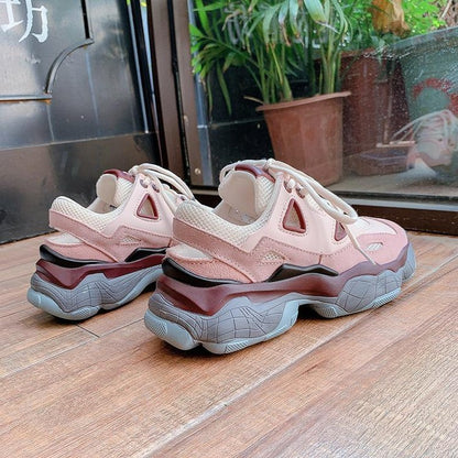 Christina – Women's Platform Shoes with Laces