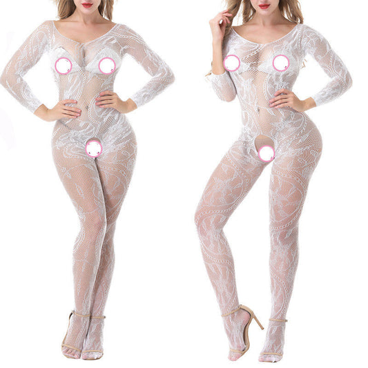 Amanda – Sexy Mesh Bodysuit for Women