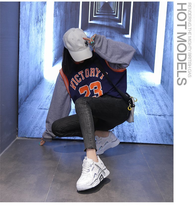 Linda – Lightweight Women's Sneakers with Chunky Platform