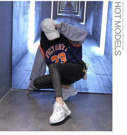 Linda – Lightweight Women's Sneakers with Chunky Platform