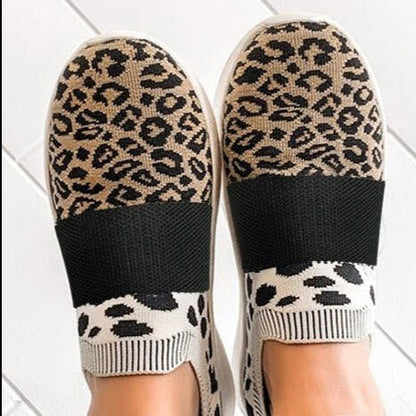 Pamela – Comfortable Women's Sneakers with Leopard Print