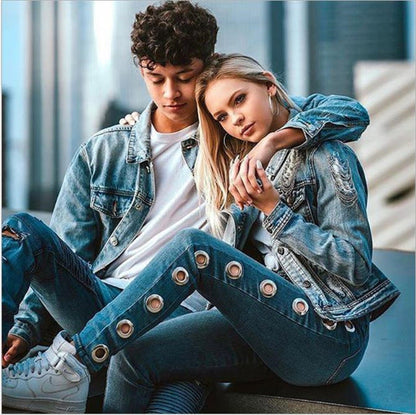 Emily – Slim-Fit Women's Jeans with Wash