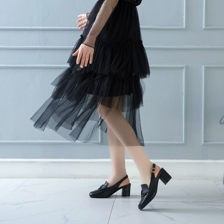 Tanya – Thick Heel Sandals